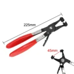 1Pc Brand New Clamp Puller Locking Car Hose Clamps Pliers Water Pipe Hose Flat Band Ring Type Tool for Garden Auto Removal Tools - Image 5