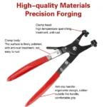 1Pc Brand New Clamp Puller Locking Car Hose Clamps Pliers Water Pipe Hose Flat Band Ring Type Tool for Garden Auto Removal Tools - Image 4