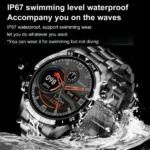 LIGE 2024 Smart Watch Men Full Circle Touch Screen Bluetooth Call Men Smartwatch Waterproof Sport Activity Fitness Watch Box - Image 4